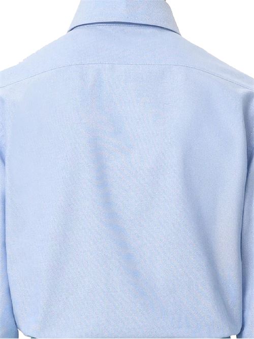 Blue front button shirt VALENTINO GARAVANI | 6B3AB78193RQNX